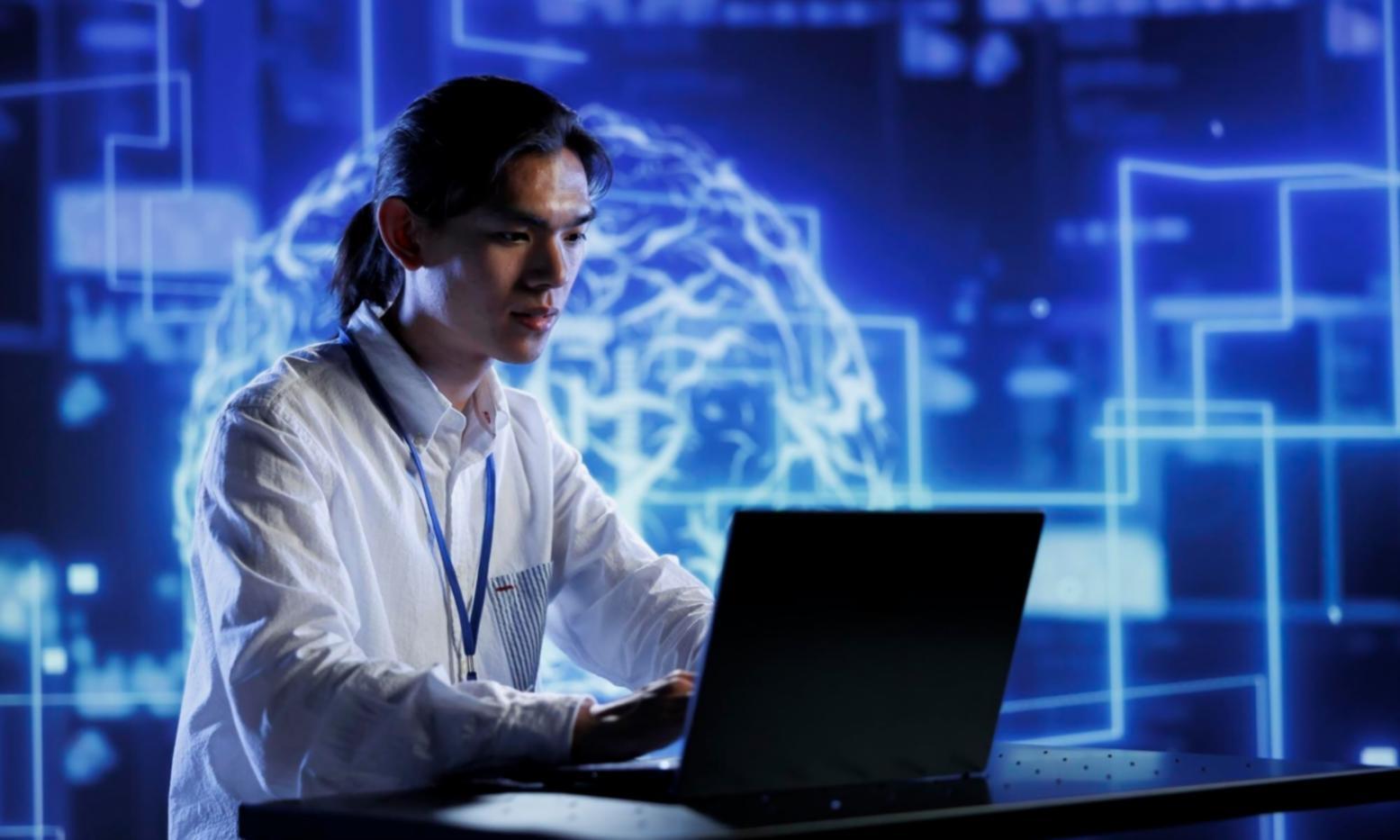 Modern server infrastructure with efficient cooling systems in Singapore data center